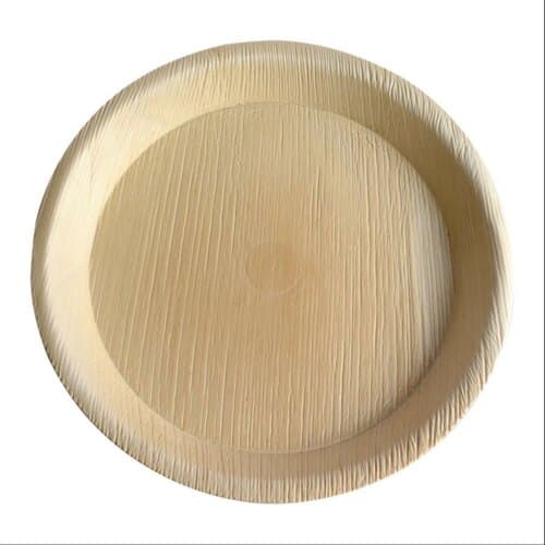 Round Plate - Plam areca Round Plate